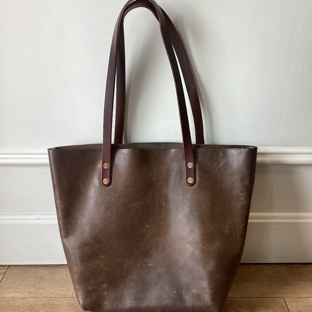 Leather Tote Kmm&co - Picture 1 of 5